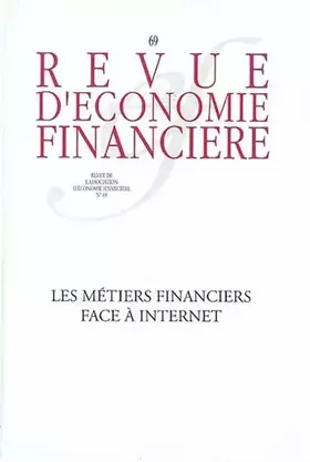 Couverture du produit · Les métiers financiers face à internet: N° 69