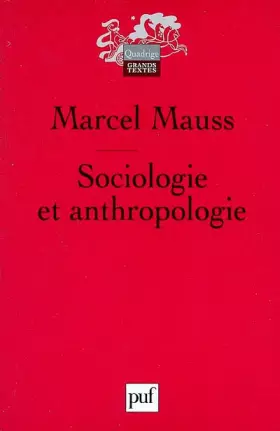 Couverture du produit · Sociologie et anthropologie