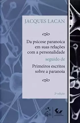 Couverture du produit · Da Psicose Paranoica Em Suas Relações Com A Personalidade (Em Portuguese do Brasil)