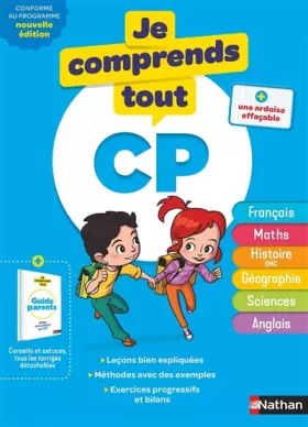 Couverture du produit · Je Comprends Tout CP - Tout en un (cours + exercices) pour réviser tout le programme du CP dans toutes les matières