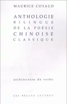 Couverture du produit · Anthologie de la poésie chinoise classique.