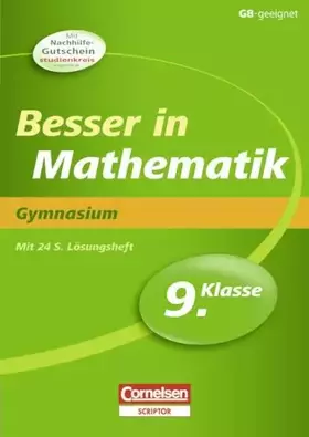 Couverture du produit · Besser in der Sekundarstufe I - Mathematik - Gymnasium: 9. Schuljahr - Übungsbuch mit separatem Lösungsheft (20 S.)