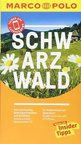 Couverture du produit · MARCO POLO Reiseführer Schwarzwald: Reisen mit Insider-Tipps. Inklusive kostenloser Touren-App & Events&News