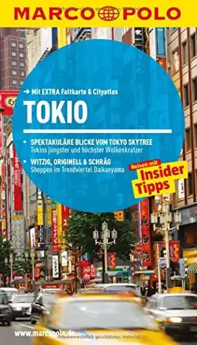 Couverture du produit · MARCO POLO Reiseführer Tokio: Reisen mit Insider-Tipps. Mit EXTRA Faltkarte & Reiseatlas