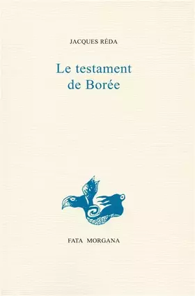 Couverture du produit · Le testament de borée