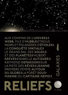 Couverture du produit · Revue Reliefs N°4 - Galaxies
