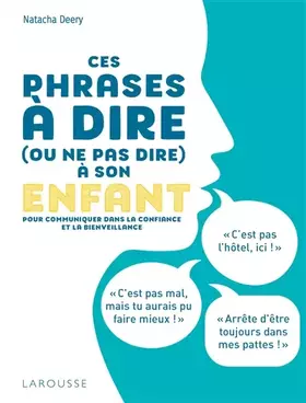 Couverture du produit · Ces phrases à dire (ou à ne pas dire) à son enfant