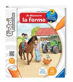 Couverture du produit · Ravensburger - 00604 - Jeu Éducatif Électronique - Tiptoi - Livre - Je Découvre la Ferme
