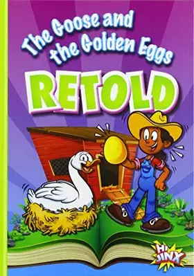 Couverture du produit · The Goose and the Golden Eggs Retold (Aesop's Funny Fables)