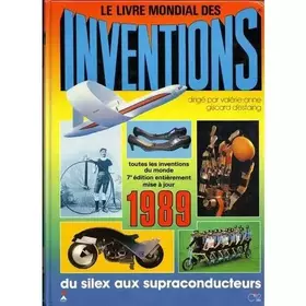 Couverture du produit · Livre mondial des inventions 1989