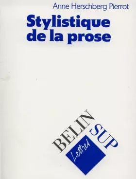 Couverture du produit · Stylistique de la prose