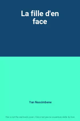 Couverture du produit · La fille d'en face
