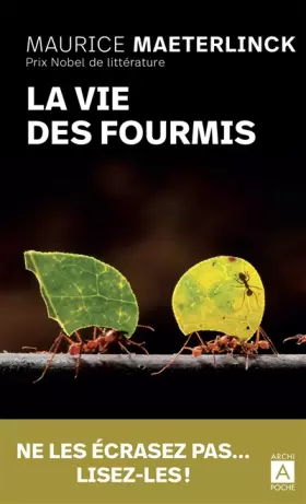 Couverture du produit · La vie des fourmis