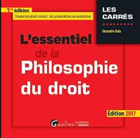 Couverture du produit · L'essentiel de la philosophie du droit