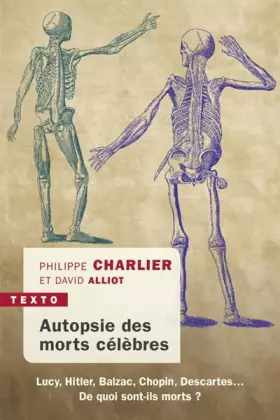 Couverture du produit · Autopsie des morts célèbres