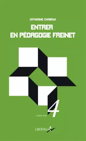 Couverture du produit · Entrer en pédagogie Freinet