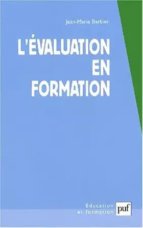 Couverture du produit · Education et formation