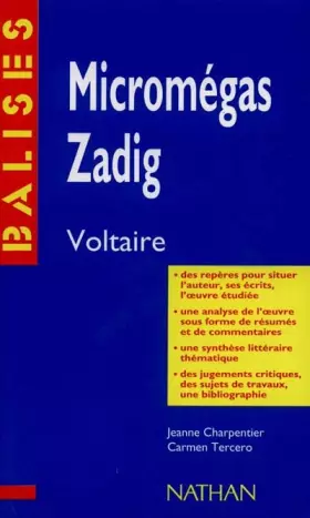 Couverture du produit · Zadig et Micromégas