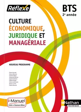 Couverture du produit · Culture Économique, Juridique et Managériale - 2e année BTS GPME, SAM, NDRC, MCO et CG