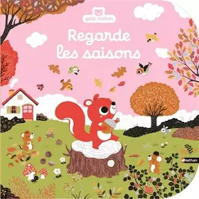Couverture du produit · Regarde les saisons - Livre d'éveil à toucher pour les bébés, dès 6 mois