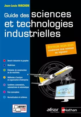 Couverture du produit · Guide des sciences et technologies industrielles 2024/2025 - Coll. AFNOR