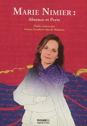 Couverture du produit · Marie Nimier: Absence et perte
