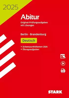 Couverture du produit · STARK Abiturprüfung Berlin/Brandenburg 2025 - Deutsch (Abitur-Prüfungen)