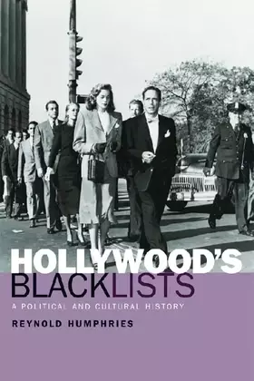 Couverture du produit · Hollywood's Blacklists: A Political and Cultural History