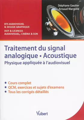 Couverture du produit · Traitement du signal analogique acoustique
