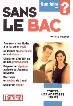 Couverture du produit · Que faire sans le bac ?