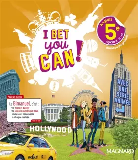 Couverture du produit · Anglais 5e I bet you can ! : Bimanuel élève