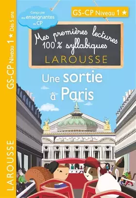 Couverture du produit · Premières lectures syllabiques CP Niveau 1 - Une sortie à Paris