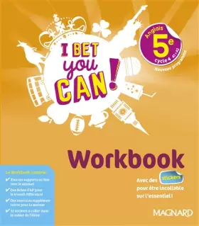Couverture du produit · I Bet You Can! Anglais 5e (2018) - Workbook
