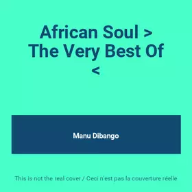 Couverture du produit · African Soul  The Very Best Of 
