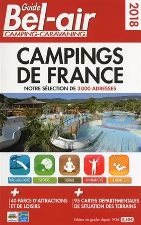 Couverture du produit · Guide Bel-air Campings de France 2018