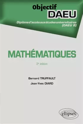 Couverture du produit · Mathématiques Objectif DAEU B