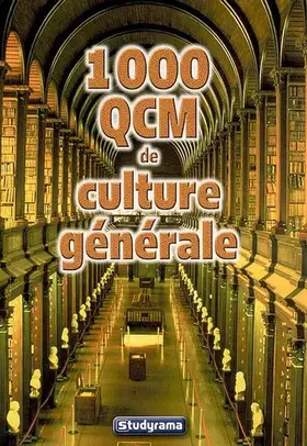 Couverture du produit · 1000 qcm de culture générale