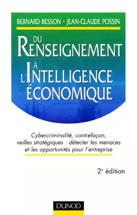 Couverture du produit · Du renseignement à l'intelligence économique