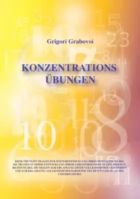 Couverture du produit · Konzentrationsübungen: für 31 Tage