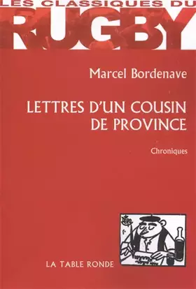 Couverture du produit · Lettres d'un cousin de province
