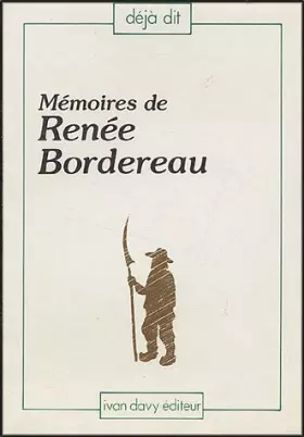 Couverture du produit · Mémoires de Renée Bordereau dite Langevin