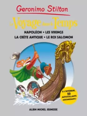 Couverture du produit · Voyage dans le temps - tome 5: Napoléon, les vikings, la Crète Antique, le Roi Salomon