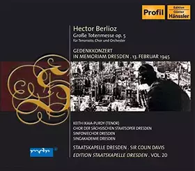 Couverture du produit · Édition Staatskapelle Dresden Vol.20 : Sir Colin Davis / Berlioz