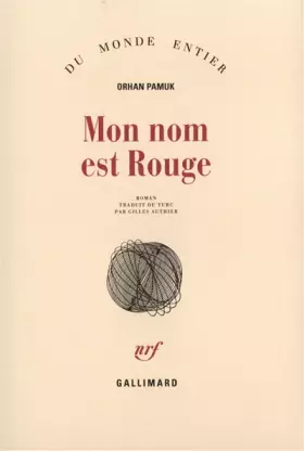 Couverture du produit · Mon nom est Rouge