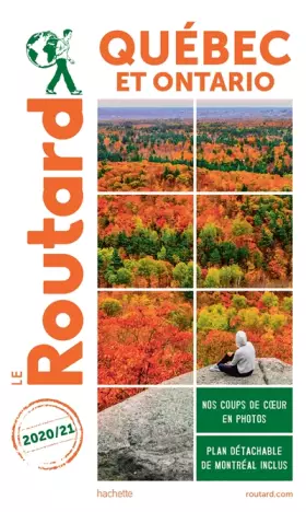 Couverture du produit · Guide du Routard Québec et Ontario 2020/21