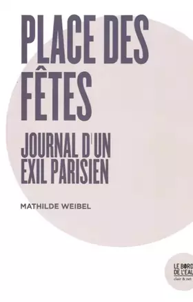 Couverture du produit · Journal d'un exil parisien