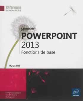 Couverture du produit · PowerPoint 2013 - Fonctions de base