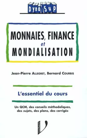 Couverture du produit · Monnaies, finance et mondialisation