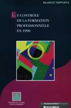 Couverture du produit · Controle formation professionnelle 96