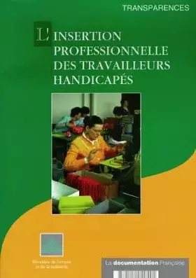 Couverture du produit · L'insertion professionnelle des travailleurs handicapés